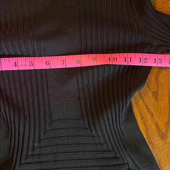 H&M | Women’s Size S Elegant Black Long Sleeve Midi Dress - Picture 8 of 9